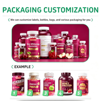 Gummies naturelles bio à l'ashwagandha pour adultes – Gestion du stress, stabilité émotionnelle – Formule végétalienne – Vente en gros, personnalisation OEM disponible