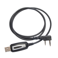 Cable de Programación ZASTONE Tipo K Micro USB Tipo AB para Walkie Talkie, Escritura de Frecuencia, K-Plugs 5R X6 889G 8DR M7 M10