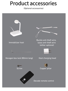 ساعة ذكية BoHang ، نظام إنذار ضد السرقة مع تحكم لاسلكي - Product Image 5