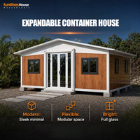 Maison conteneur extensible de 30 pieds, installation rapide, cabane préfabriquée pour séjours de loisirs en plein air