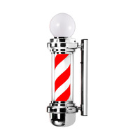 Lampu LED profesional gantungan dinding Salon, tiang lampu Led tahan air warna cerah, lampu Salon tukang cukur
