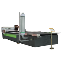 Machine de découpe automatique de vêtements avec contrôle CAD/CAM pour housses de sièges de voiture, cuir, textile, tissu multicouche