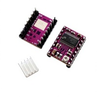 A4988 DRV8825 Modul Penggerak Motor Stepper dengan Modul Pelindung Ekstensi Kontrol Penggerak Motor Penghilang Panas untuk Ramps 1.4 StepStick