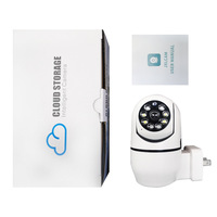 Caméra de sécurité intelligente WiFi A11 HD 1080P, caméra IP sans fil avec audio bidirectionnel, vision nocturne infrarouge, caméra de surveillance à domicile