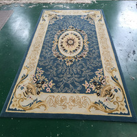Tapis de prière moderne personnalisé en laine de Nouvelle-Zélande, motif floral violet, tufté à la main, tapis de prière antimicrobien, lavable et antidérapant pour animaux de compagnie