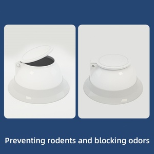 Filtro de desagüe de silicona para baño, antimosquitos, desodorante, tapón antipolvo, cubierta de desagüe de suelo, filtro de drenaje de ducha, trampa para pelo - Product Image 3