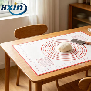 <span class=keywords><strong>Tapis</strong></span> de pâtisserie extra large en caoutchouc résistant à la chaleur, antiadhésif, compatible lave-vaisselle, pour la préparation de pizzas et de pains, outils de cuisson - Product Image 1