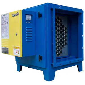 KELV 4000M3/H ESP- L Series 85% Fume and Smell Removal rate Electrostatic Precipitator - Honeycomb Cell