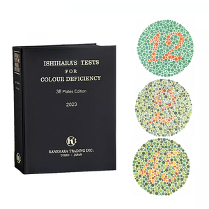 Thiết bị quang học tầm nhìn màu mù kiểm tra cuốn sách Ishihara cuốn sách 38 tấm TM-38 - Product Image 3