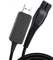 Câble de charge USB, adaptateur de chargeur, cordon d'alimentation pour Philips Series1000 S1010 S1020 A00390