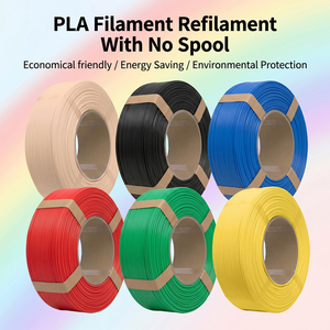 ESUN PLA Filament de recharge 1,75 mm 1kg matériaux d’impression FDM pour imprimante 3D économique sans bobine plusieurs - Product Image 1
