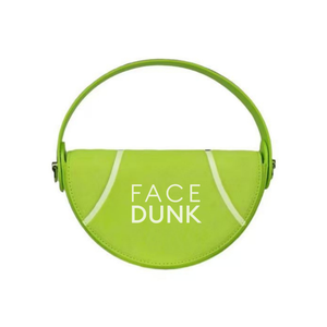 Fashion Design Felt Shoulder <b>Bag</b> Tennis Shape <b>Women</b> Underarm <b>Bag</b> Large Capacity <b>Saddle</b> <b>Bag</b> With Cover - Product Image 4