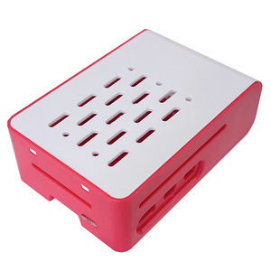 Boîtier officiel Raspberry Pi 5, blanc et rouge, en plastique ABS, avec ventilateur officiel, boîtier de protection Raspberry Pi - Product Image 2