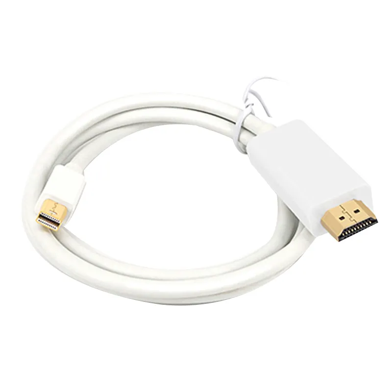 1.8M Mini DisplayPort to HD-MI Cable Gold Plated Mini DP to HD-MI Cord for Macbook