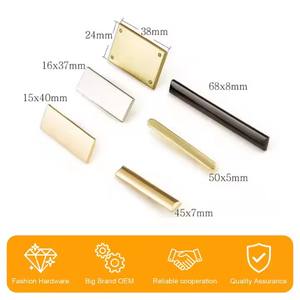 Cho Vải Túi Tên Thương Hiệu Tấm Túi Xách Trang Trí Thiết Kế Dấu Hiệu Treo Quần Áo Tùy Chỉnh Hành Lý Tùy Chỉnh Kim Loại Tag Nhãn Logo - Product Image 5