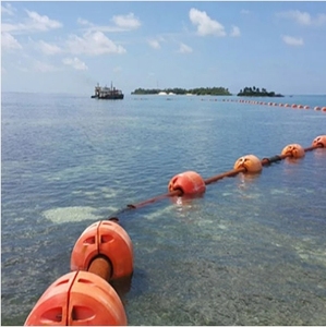 Đường Kính 600*1000mm sông hồ chứa NẠO VÉT đường ống cảnh báo nổi dòng nổi rào cản ống nhựa phao nổi - Product Image 5