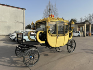 Carruaje de Caballos de Lujo Real para Bodas, para Lugares Turísticos, Carruaje de Caballos de Alta Calidad para Recorridos Turísticos, Venta de Fábrica - Product Image 1