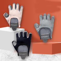 Gants de cyclisme et de fitness sans doigts rembourrés et respirants avec logo personnalisé 2026 pour hommes