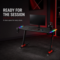 Tables de jeu AOR réglables en hauteur avec surface en fibre de carbone, structure métallique, design extensible, montage facile, vente en gros d'usine