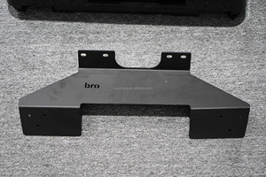 Boîte de rangement latérale pour Ford Bronco 2021-2025 Étuis à bagages latéraux rigides avec installation de rails de toit pour barres de toit de voiture 4Dr 2Dr - Product Image 3
