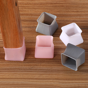 Couvre-pieds <span class=keywords><strong>de</strong></span> <span class=keywords><strong>chaise</strong></span>, tabouret antidérapant, silencieux, résistant à l'usure, en silicone, <span class=keywords><strong>protection</strong></span> pour les jambes, 1 pièce - Product Image 1