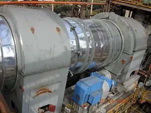 Secador rotativo de tubo de vapor de alta eficiencia completamente automático