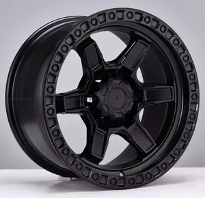 Roue tout-terrain Syck de <span class=keywords><strong>17</strong></span> pouces, pièces automobiles avec un <span class=keywords><strong>cercle</strong></span> décoratif à rainures - Product Image 5