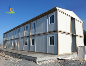 Toppre Có Thể Tháo Rời Container Nhà 2 Câu Chuyện Nhanh Chóng Xây Dựng Cung Cấp Trang Trại Nhà Container Cabin Di Động Container Nhà Kế Hoạch Trong <span class=keywords><strong>Botswana</strong></span> - Product Image 3