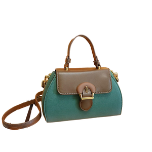 High Quality Vintage PU Leather Women's Casual Tote Bag Fashionable Crossbody Messenger Shoulder Bag Zipper New Vintage <b>Handbag</b> - Product Image 1