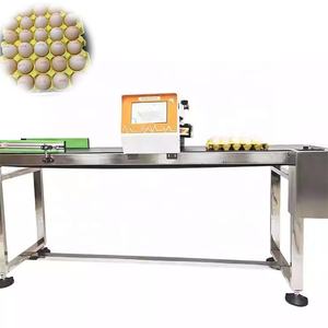 Nouvelle machine de codage d'œufs entièrement automatique à 6 buses, imprimante jet d'encre multifonctionnelle à séchage rapide avec cartouche d'encre de qualité alimentaire et support flexible - Product Image 3