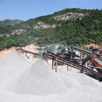 Usine de concassage de pierres, machine de concassage de pierres de chaux, granit, basalte, quartz, ligne de production complète de concassage fin de pierres à vendre