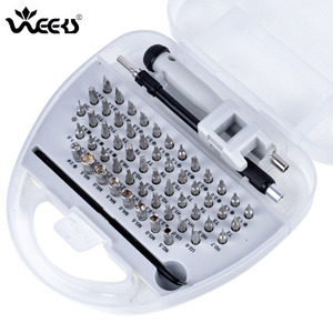 Weeks 58 In 1 Chrome Vanadium Steel <b>Screwdriver</b> <b>Bit</b> <b>Set</b> For Apple Phone Repair And Disassembly Tools - Product Image 1