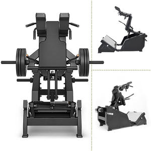 เครื่องแฮ็คสควอทสำหรับออกกำลังกายขา บริหารต้นขา สะโพก สร้างรูปตัววี อุปกรณ์ฟิตเนสสำหรับสควอทแบบเฉียง - Product Image 4