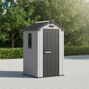 <span class=keywords><strong>Caseta</strong></span> de Jardín de Resina Plástica Ecológica con Piso Incluido, <span class=keywords><strong>Caseta</strong></span> <span class=keywords><strong>para</strong></span> Herramientas de Exterior, a Prueba de Roedores e Impermeable - Product Image 5