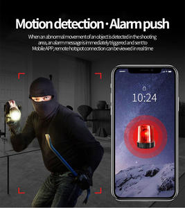 A9 홈 보안 1080p HD CMOS 센서 야간 투시 액션 카메라 리모컨 Wi-Fi 및 방범 및 소리 감지 기능 포함 - Product Image 3