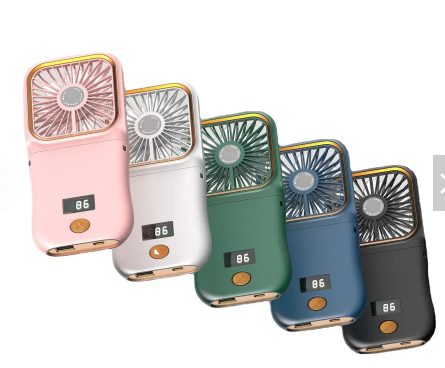 Trending Multifunctional Mobile Phone Holder Custom Mini Usb Handheld 5V Cooler Rechargeable Ventilador 3000mah Battery Mini Fan
