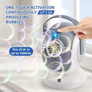 เครื่องทำฟองอากาศ360 ° แบบมีหลายรูหมุนได้60 ° ขึ้นลงองศาเครื่องทำฟองแบบมือถือของเล่นงานแต่งงานของขวัญ - Product Image 3