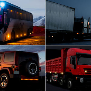 Luce Diurna a LED da 19mm con Cavo in Plastica Blu, Giallo, Bianco, Verde, Rosso, Indicatore di Direzione e Segnale di Avvertimento per Auto - Product Image 3