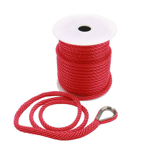Precio de exportación al por mayor Cuerda plana de poliéster sólido para escalada Vela Excelente para suministros marinos - Product Image 6