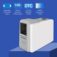 Impresora de Tarjetas de Identificación de PVC de 300 DPI, de Una o Dos Caras, TM-350, con Chip para Tarjetas NFC, Interfaz USB, 2 Años de Garantía