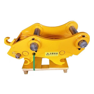 Acoplamiento Rápido Hidráulico para Excavadora, Amarillo, con Componente Central de Rodamiento - Product Image 3