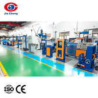 Ligne d'extrusion automatique haute vitesse JIACHENG pour câbles électriques en PVC/PE - Machine de fabrication de fils isolants de 70 mm