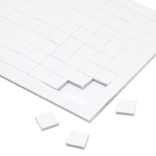 Factory Foam Dots Dual-Adhesive 3D Foam Tapes Foam Pop Dots Adhesive Mount for Craft DIY Art or Office Supplies