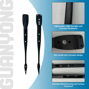 Fuselage Sillyshort en aluminium Advance 560 pour wingfoil, surf, planche à foil, kitesurf, efoil, SUP, accessoire pour hydrofoil. - Product Image 3