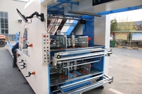 Machine à plastifier de flûte en carton ondulé entièrement automatique à grande vitesse trois en un 5 plis pour la fabrication de boîtes en carton