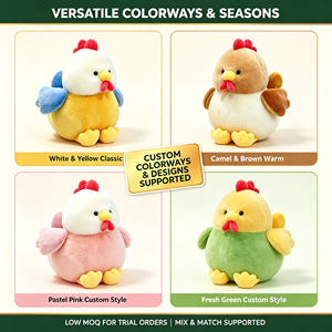 Peluche de <span class=keywords><strong>poussin</strong></span> colorée douce de 8 pouces, poupée de coq en peluche, <span class=keywords><strong>prix</strong></span> pour machine d'arcade de centre commercial, fournisseur direct d'usine, en stock à <span class=keywords><strong>acheter</strong></span> - Product Image 3