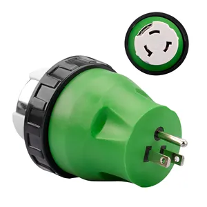 NEMA5-15P à NEMA SS2-50R RV convertisseur électrique prise verrouillage cordon d'alimentation adaptateur torsadé camping-car générateur câble convertisseur prise