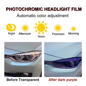 Film protecteur NIKO PPF auto-réparateur en TPU pour phares de voiture, anti-rayures, changeant de couleur, résistant aux UV et aux infrarouges, épaisseur 7,5 mil - Product Image 5