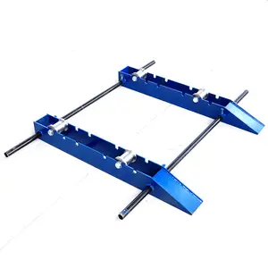 High Quality Adjustable Cable Drum Roller Platform Cable Reel Stand Track Release Rack