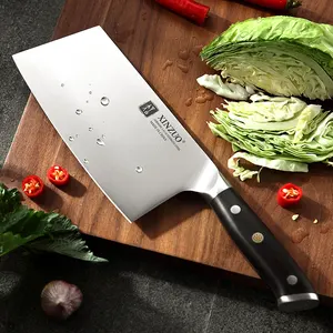 Chopping Knife High Quality Professional Chopping Cleaver Knife With Ebony Wood Handle Kitchen Knives